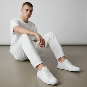 Cole Haan Men's Grandpro Topspin White Sneakers Size 10